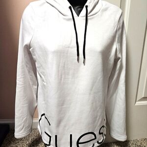 GUESS HOODED SWEATSHIRT